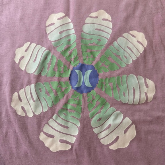 BRAND NEW HURLEY GIRLS GRAPHIC TEE - Picture 3 of 4